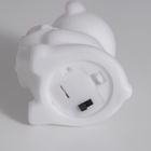 Фигурка светящаяся RISALUX «Мишка с розой», LED-ночник, 2 Вт, LR44, белый, 4×5.5×7 см - Фото 10