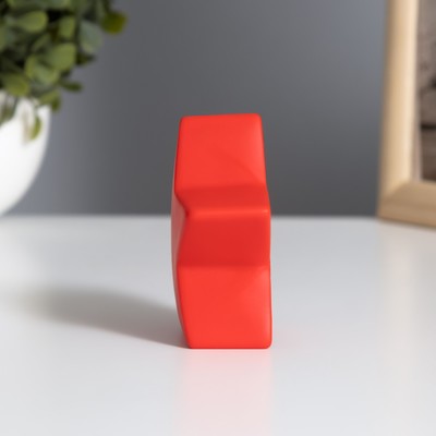Фигурка светящаяся RISALUX «Звезда», LED-ночник, 2 Вт, красный, 2.5×7×7 см