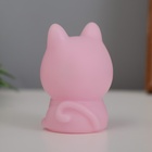 Фигурка светящаяся RISALUX «Милый кот», LED-ночник, 2 Вт, LR44, розовый, 3.5×3×5.5 см - Фото 12