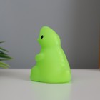 Фигурка светящаяся RISALUX «Крокодильчик», LED-ночник, 2 Вт, 3×LR44, зелёный, пластик, 4×4×4 см - Фото 3