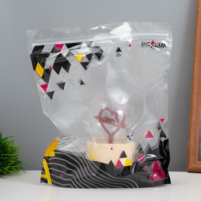 Фигурка световая RISALUX «Влюбленное сердце», LED-ночник, 3×AG10, шар-8 см, 6.5×6.5×11.5 см