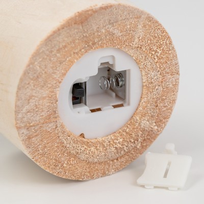Фигурка световая RISALUX «Сердечко», LED-ночник, 3×AG10, шар-8 см, 6.5×6.5×11.5 см