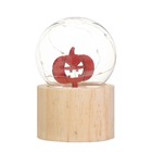 Фигурка светящаяся RISALUX «Тыква», LED-ночник, 3×AG10, шар-8 см, 6.5×6.5×11.5 см - Фото 5