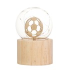 Фигурка светящаяся RISALUX «Футбольный мяч», LED-ночник, 3хAG10, шар-8 см, 6.5×6.5×11.5 см - Фото 5
