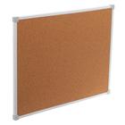 Доска пробковая А2, 45х60 см, Calligrata, в ПВХ рамке белого цвета - Фото 2