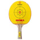 Ракетка для настольного тенниса Torres Control, для начинающих, накладка 1.8 мм, коническая ручка - фото 317859694