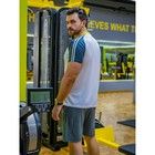Шорты мужские спортивные, размер 50, цвет серый - Фото 4