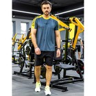 Шорты мужские спортивные, размер 52, цвет чёрный - Фото 4