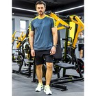 Шорты мужские спортивные, размер 52, цвет чёрный - Фото 5