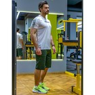 Шорты мужские спортивные, размер 46, цвет зелёный - Фото 7