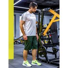 Шорты мужские спортивные, размер 50, цвет зелёный - Фото 10