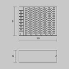 Блок питания Technical PSL006-150W-48V-IP20 Power Supply Magnetic, 129х97х30 мм, 150Вт, цвет серебро - Фото 7