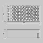 Блок питания Technical PSL006-360W-48V-IP20 Power Supply Magnetic, 215х115х30 мм, 360Вт, цвет серебро - Фото 6