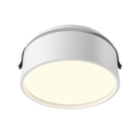 Встраиваемый светильник Technical DL024-18W3K-W Onda, 120х120х66 мм, LED, 18Вт, 1490Лм, 3000К, цвет белый 10735512