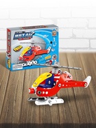 Конструктор металлический «Вертолёт», 58 деталей - Фото 5