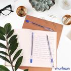 Ручка шариковая MunHwa. Option, синий стержень, узел 0.5 мм - Фото 5