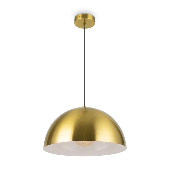 Подвесной светильник Freya FR5218PL-01BS Eleon, 350х350х1200 мм, E27, 1х60Вт, цвет латунь - Фото 1