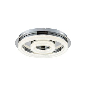 Потолочный светильник Freya FR6001CL-L33CH Caprice, 450х450х81 мм, LED, 33Вт, 2500Лм, 4500К, цвет хром