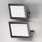 Прожектор Outdoor FL001-L100B6K Flood, 270х30х210 мм, LED, 100Вт, 7000Лм, 6500К, цвет чёрный - Фото 7