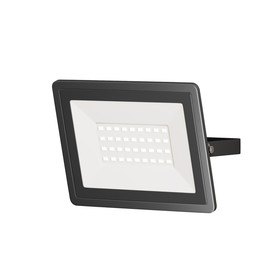 Прожектор Outdoor FL001-L30B4K Flood, 160х29х120 мм, LED, 30Вт, 2100Лм, 4000К, цвет чёрный