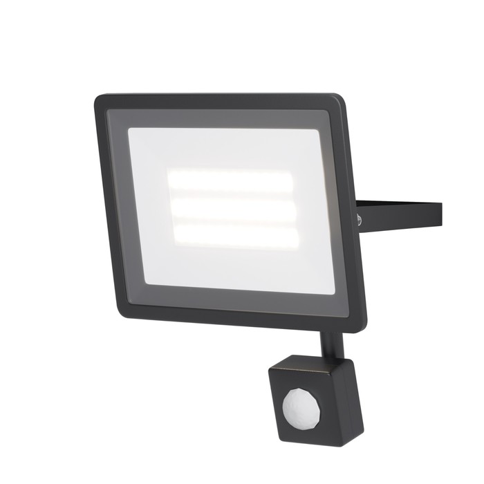 Прожектор Outdoor FL001-L30B6KSR Flood, 160х29х172 мм, LED, 30Вт, 2100Лм, 6500К, цвет чёрный - Фото 1