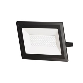 Прожектор Outdoor FL001-L50B4K Flood, 205х30х145 мм, LED, 50Вт, 3500Лм, 4000К, цвет чёрный