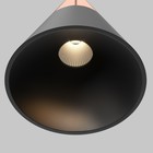 Трековый подвесной светильник Technical TR166-1-7W3K-M-B Cono, 1700х70х75 мм, LED, 7Вт, 310Лм, 3000К, цвет чёрный - Фото 3