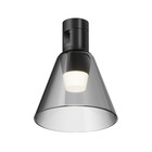 Трековый светильник Technical TR147-1-3W3K-B Bianca, 90х90х102 мм, LED, 3Вт, 50Лм, 3000К, цвет чёрный - Фото 1