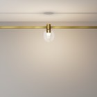 Трековый светильник Technical TR148-1-3W3K-BS Bubble, 85х85х115 мм, LED, 3Вт, 80Лм, 3000К, цвет латунь - Фото 5