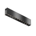 Трековый светильник Technical TR150-1-12W3K-M-B Points, 232х24х48,5 мм, LED, 12Вт, 580Лм, 3000К, цвет чёрный - Фото 1