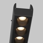 Трековый светильник Technical TR162-1-12W3K-M-B Points, 280х26х26 мм, LED, 12Вт, 590Лм, 3000К, цвет чёрный - Фото 4