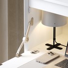 Секретер «СПМ 310», рабочий стол, комод, 900×356×1082 мм, цвет белый - Фото 2