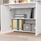 Секретер «СПМ 310», рабочий стол, комод, 900×356×1082 мм, цвет белый - Фото 3