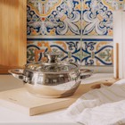 Кастрюля SL Home «Олла», 1.5 л, d=16 см, h=8 см, с крышкой, капсульное дно, индукция, нержавеющая сталь - Фото 5