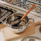 Кастрюля SL Home «Олла», 2 л, d=18 см, h=9 см, с крышкой, капсульное дно, индукция, нержавеющая сталь - Фото 6