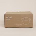 Кастрюля SL Home «Олла», 4 л, d=22 см, h=10.5 см, с крышкой, капсульное дно, индукция, нержавеющая сталь - Фото 4