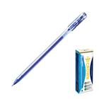 Ручка гелевая стандарт Crown Multi синяя узел-игла 0,4мм одноразовая - Фото 1