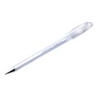 Ручка гелевая цветная Crown HJR-500P, чернила пастель белая, узел 0.7 мм - Фото 5