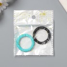 Карабин металл "Колесо" набор 2 шт 3,5х3,5 см 10714203