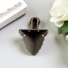 Уголок (ножка) для шкатулки «Старинная», набор 4 шт., 4.8×3.7 см - фото 25411491