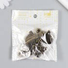 Уголок (ножка) для шкатулки «Старинная», набор 4 шт., 4.8×3.7 см - фото 25411492