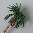 Декор для создания миниатюр (деревья) "Гавайская пальма" набор 2 шт 17 см - фото 25458337