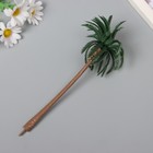 Декор для создания миниатюр (деревья) "Гавайская пальма" набор 2 шт 17 см - фото 25458338