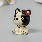 Сувенир полистоун "Милая собака" набор 4 шт 3х4х5 см - фото 25458353