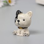 Сувенир полистоун "Милая собака" набор 4 шт 3х4х5 см - фото 25458354