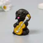 Набор фигурок полистоун «Собака-музыкант», 4 шт., 3×3×5 см - фото 25458358