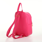 Рюкзак детский на молнии «Выбражулька», наружный карман, цвет розовый - фото 25576166