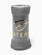 Плед с кисточками «Этель» East, 100×180 см, светло-серый - Фото 8