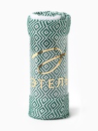 Плед с кисточками «Этель» East, 100×180 см, зелёный - Фото 9