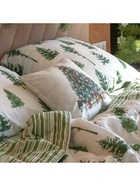 Подушка декоративная новогодняя «Этель. Елочка с подарками», 40×40 см, велюр - Фото 4